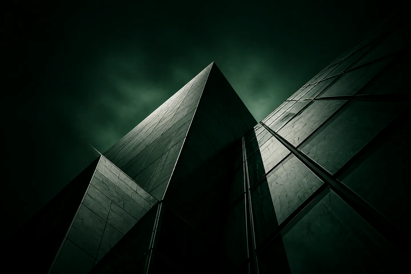 The IGUAKO Capital headquarters tower at dusk